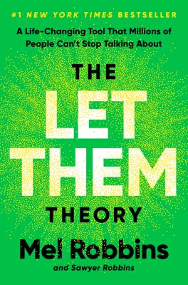 Book Cover:the let them theory written in a speckled green background