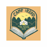 CampiRead logo with open book and trees.